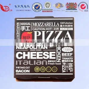 8",10",12'',14'' Corrugated Luxury Paper Packaging Pizza Box thumbnail-1