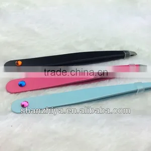 Eyebrow Tweezer With Crystal thumbnail-1