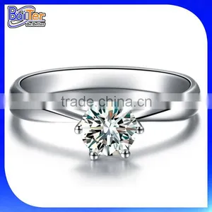 Blue Stainless Steel Couple Wedding Rings for Couples thumbnail-6