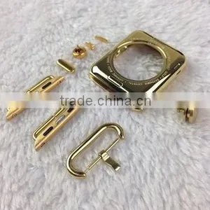 Factory I-SKE Sell Stainless Steel Gold Housing for Iphone Watch thumbnail-1