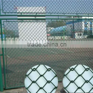 Low Price PVC Coated Chain Link Fence, Galvanized Chain Link Fence for Sale thumbnail-1