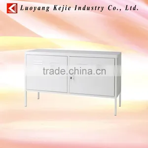2016 China Supplier Black and White Elegant Wooden TV Cabinet With Showcase thumbnail-5