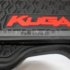 Custom Full Set Position Branded Logo Design Floor Mats For FORD KUGA thumbnail-4