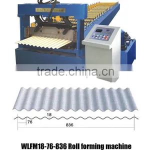 High Efficient Products Metal Wall and Roofing Panel Roll Forming Machine for Architecture thumbnail-2