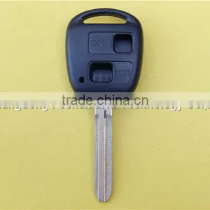 Big Discount Toyota 2 Button Remote Key Blank Case With Metal Logo thumbnail-2