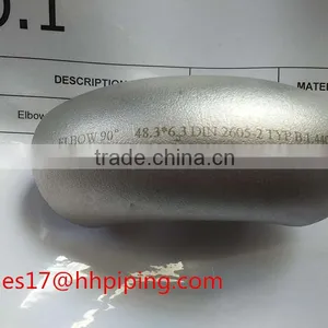HH DIN 2605/EN 1.4404 90 Degree Elbow thumbnail-1
