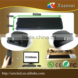 P7.62-7x40(5.3x31cm Lighting Area) Wireless Advertising Led Display Programming Running Small Led Displays Quality Choice Most Popu thumbnail-5