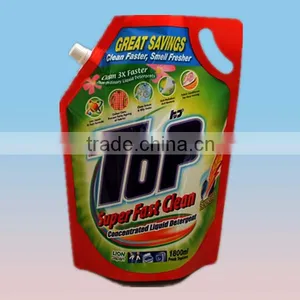 China Manufacturer 1800ml Liquid Detergent Package Spout Bag thumbnail-1