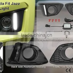 for Fit Jazz CE E-Mark Daylight Guide Specific Led Daytime Running Light thumbnail-2