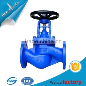 PN16 PN25 DIN Bellows Seal Q235 Globe Valve ( Stop Valve ) thumbnail-1