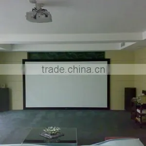 Matt Grey Projector Screen Beamer Screen thumbnail-1