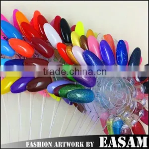 Sun Flower Plastic Wheel Palette Nail Tips Nail Polish Color Chart thumbnail-1