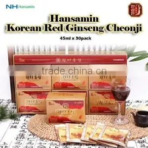 [NH Hansamin]Cheonji Korean Red Ginseng/Gift / Parents / Health / Extract / 6 Years thumbnail-1