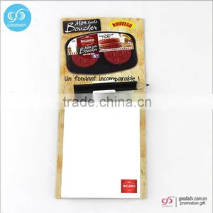 Promotional Cheap Fridge Magnet Notepad Custom Sticky Notes thumbnail-1