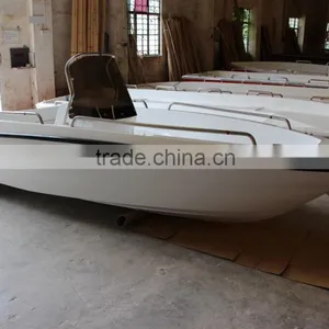 4.3m Small Fibergalss Fishing Boats for Sale thumbnail-1