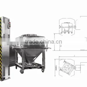 HTD Series Pharmaceutical Single Column Post Bin Blender thumbnail-1