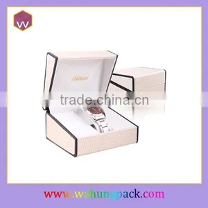 Custom Plastic White Watch Packaging Box(Wh-1793) thumbnail-1