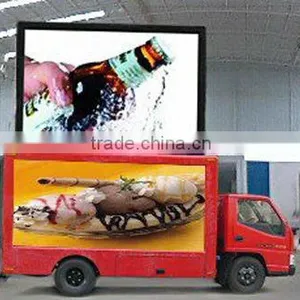 Mobile Trailer Led Sign/Shanghai Truck Mobile Led Display/truck Led Lights thumbnail-2