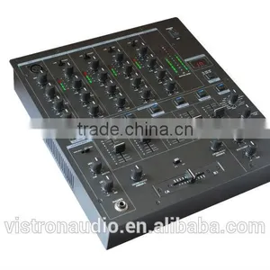 Professional Power Amplifier Digital Multi Player Controller 4-Channel Dj Mixer Usb dj thumbnail-2