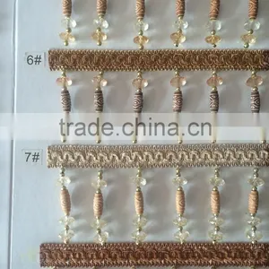 [YZLACE] Tassels Lace Curtains Wholesale 10026 thumbnail-2