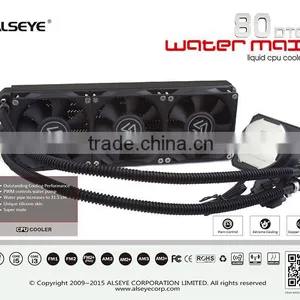 WATER MAX 80DTG Cpu Water Cooling PWM 4pin Aluminum Radiator thumbnail-1