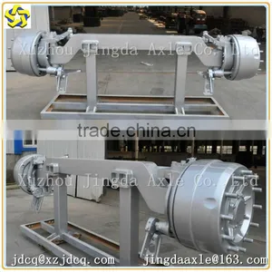 Xcmg Yutong Mining Dump Vechicle Truck Steering Drive Axle GTQ10 Steel Welded Rear and Front Drive Steer Axle Torsion Axle Quality Choice thumbnail-1