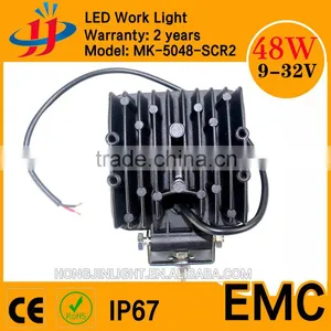 High Quality Tractor Jeep Offroad Light 48W Auto Led Work Lights thumbnail-5