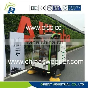 Road Sweeper E800LC, Road Sweeping Machine Industrial Brush Cleaning Floor Power Broom Sweeper thumbnail-2