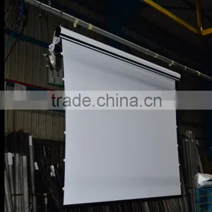 Large Size Electric Projector Screen/Big Motorized Projection Screen Perforated Screen thumbnail-1