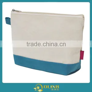 Wholesale Large Canvas Cosmetic Bag Personalized thumbnail-3