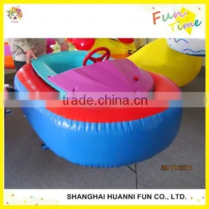 2015 Newly Design Motorized Kids Electric Bumper Boat With PVC Inflatable Tube Price thumbnail-4