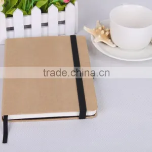 Hardcover Note Book With Black Elastic Strap thumbnail-2