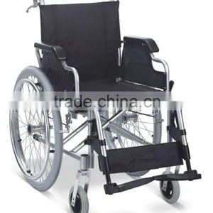 Health Care Supplies Home Care Aluminum Folding Wheelchair thumbnail-2