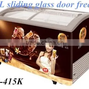 High Quality Freezer Top Sliding Glass Door Display Chest Freezer Freezer thumbnail-3