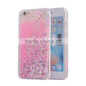 for Iphone 6 Bling Glitter Liquid Clear Floating Quicksand Mobile Phone Case thumbnail-5