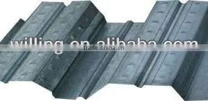 Metal Deck Roofing Sheet/galvanized Metal Floor Decking Sheet/popular Steel Floor Decking Sheet/Composite Metal Deck thumbnail-1