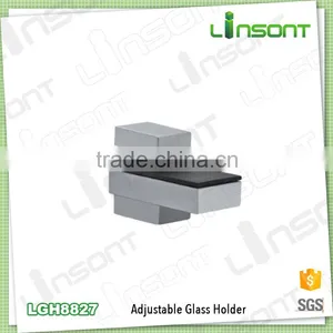 Popular Type Metal Material Glass Shelf Support Glass Fittings Glass Clips thumbnail-1