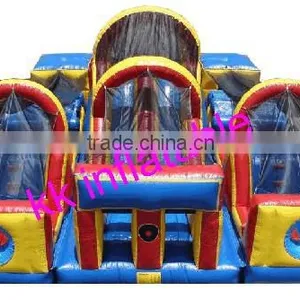 Big Size Fun Inflatable Bouncy Combo Obstacle Sport Games thumbnail-1