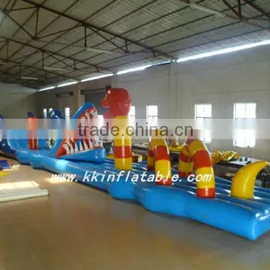 Air Tight Inflatable Shark Water Slide thumbnail-1
