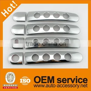 97-07 TT SEAT TOLEDO VW GOLF POLO TRIPLE MIRROR CHROME DOOR HANDLE COVER thumbnail-1
