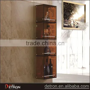High Quality Adhesive Bathroom Glass Corner Shelves thumbnail-1