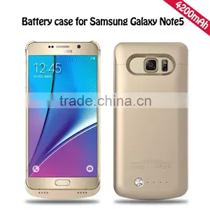 4200mAh External Battery Backup Charge Power Case Cover For Samsung Galaxy Note 5 thumbnail-6