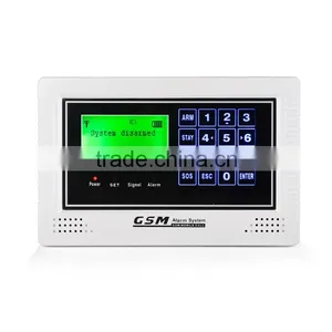 Touch Screen Smart Wireless Home Security Burglar Alarm System thumbnail-2