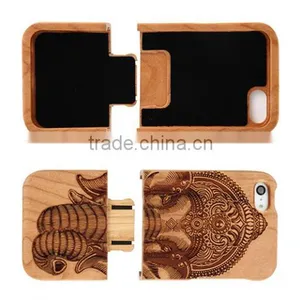 Wood Phone Cases With the Laser for Iphone5/5s thumbnail-4