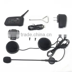 Hotsale Bluetooth Intercom Headset for Helmet Supporting 4 Riders thumbnail-2