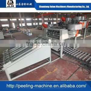 4 Feet Automatic Wood Veneer Line ,with Loader ,debarker, Peeler , Stacker. thumbnail-1