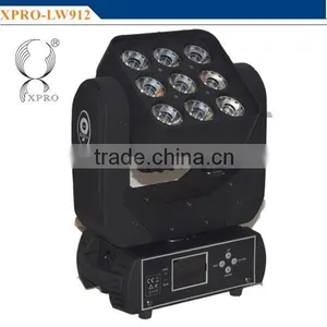 9*12w Led Moving Head Matrix Rgbw 4-in-1 Wash Light thumbnail-3