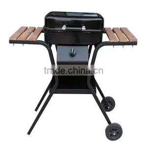 High Quality Large Gas Bbq Grill With Both Side Plates thumbnail-1