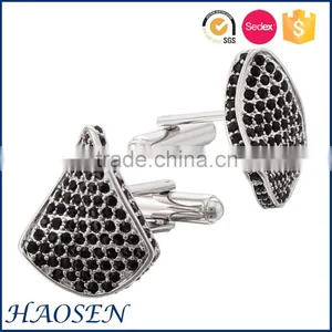 2015 New Arrival Rose Gold Plated Jewelry Crystal Cufflinks thumbnail-5