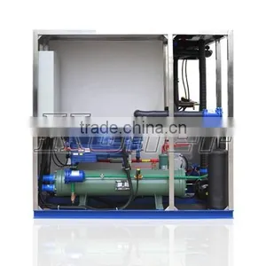 SIEMENS PLC Control - 5 Tons Plate Ice Maker For Fishery thumbnail-3